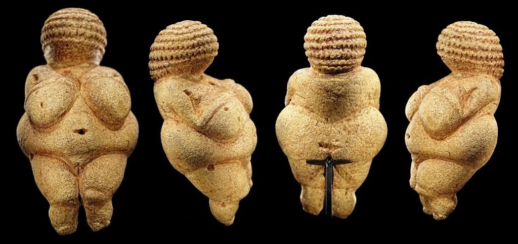 Venus of Willendorf as shown at the Naturhistorisches Museum in Vienna