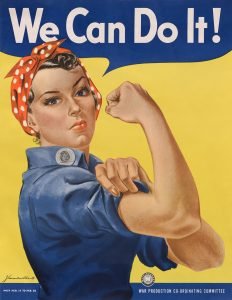 "We Can Do It!", by J. Howard Miller