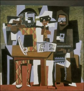 Pablo Picasso, 1921, Nous autres musiciens (Three Musicians)