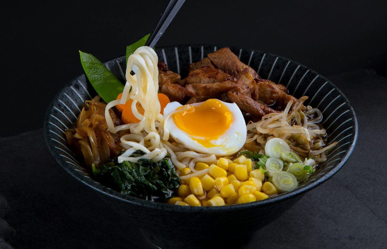 Ramen dish