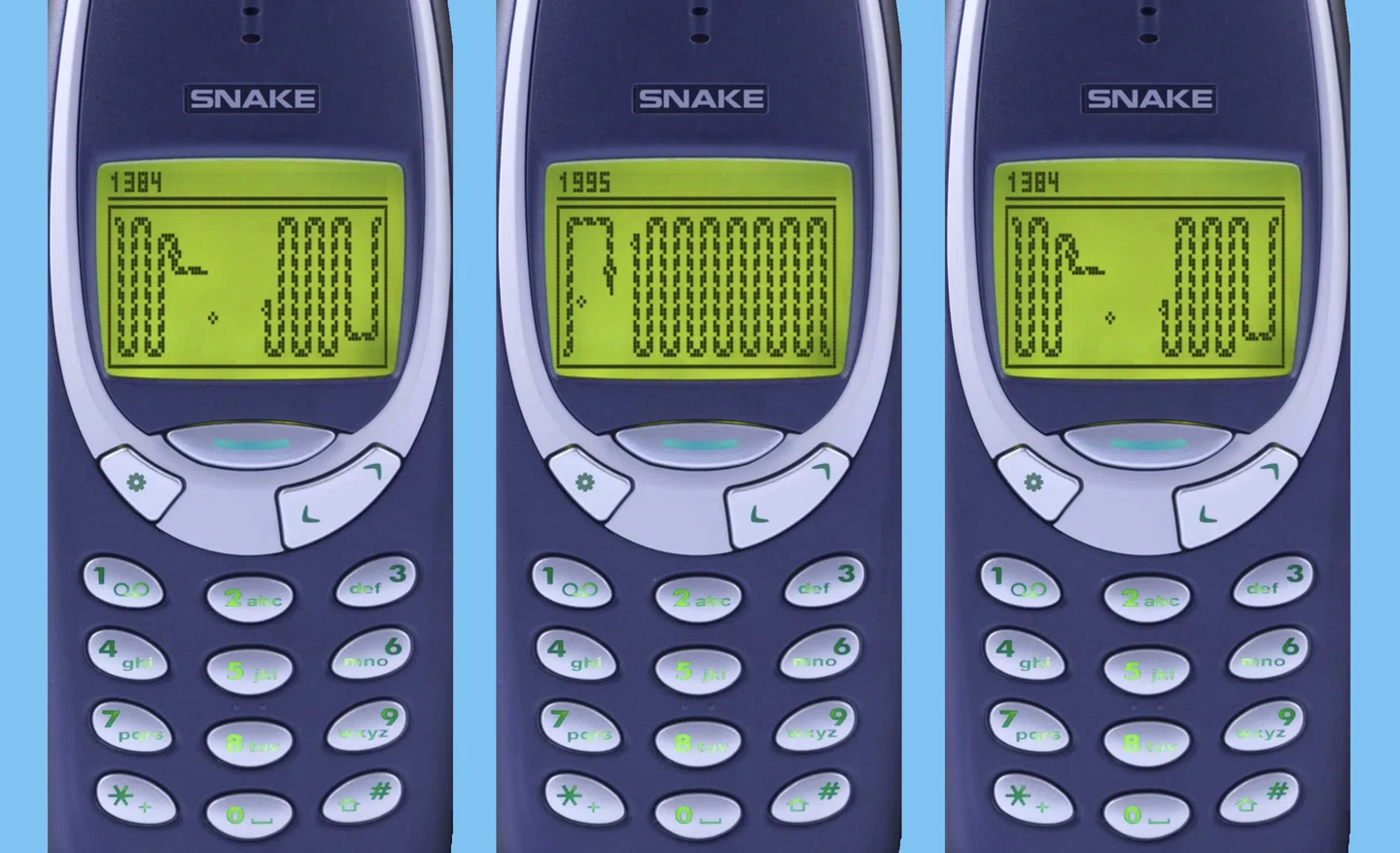 Snake game on Nokia